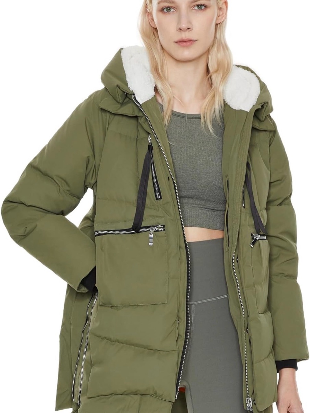 Orolay Women's Thickened Down Jacket